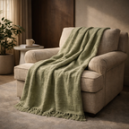 The Cozy Curve™ Sculpted Chenille Throw — Fringed Edition